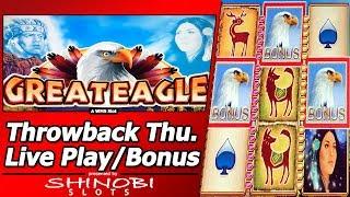 Great Eagle Slot - TBT Live Play and Free Spins Bonus