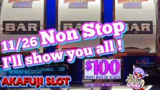 NON STOP SLOT PLAY FOR THE DAY⋆ Slots ⋆ $200 A Spin Double Gold Jackpot Triple Double Stars  赤富士スロット ノンストップ
