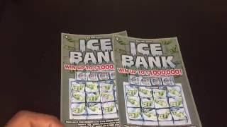 Couple of $5 Ice Bank Scratch off tickets from New York Lottery