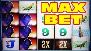 ANOTHER MAX BET & NICE WIN!!! •ONE OF MY FAVORITE BUFFALO CLONES