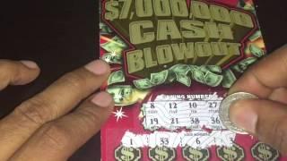 Another $25 New York Lottery Cash Blowout scratch card