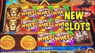 NEW SLOTS!  Ultimate Wheel Blast, Coin O Mania