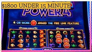 I WAS WINNING SO MUCH THAT CROWD GATHERED AROUND ME ! POWER 5 ULTIMATE FIRE LINK SLOT AT IP CASINO