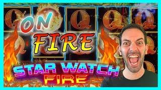 Star Watch FIRE • $10-$27/Spin MAX BET• #Konami Brian Christopher Slots