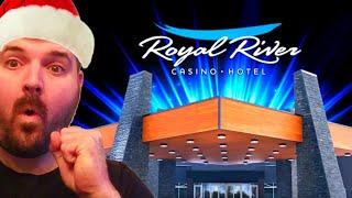 Spinning and Winning On Slots At Royal River Casino!