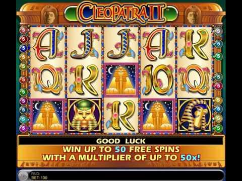 Cleopatra 2 Video Slot Run Of Bonuses £1 Stake