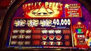Hell's Bells slot- 2 bonuses