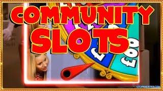 3 Community Slots AT ONCE!! The Famous "Friends" slot !!!