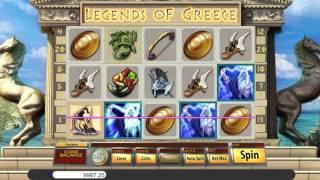 Legends of greece• free slots machine by Saucify preview at Slotozilla.com