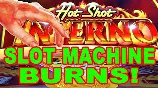 MY HAND IS STILL BURNING FROM PLAYING THIS! • NEW!! HOT SHOT INFERNO • COSMOPOLITAN LAS VEGAS