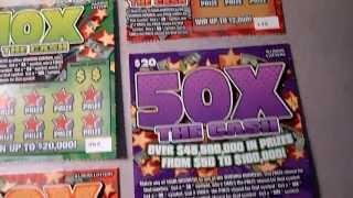 "X Times the Cash" - Playing ALL 4 tickets - Illinois Lottery Instant Scratch Off