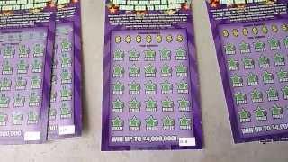 Day Three - Playing Five $20 Tickets! Illinois Lottery Ticket - 50X the Cash