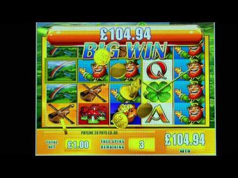 £218.96 SUPER BIG WIN (218 X Stake) on Leprechaun's Fortune™ slot game at Jackpot Party®