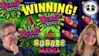 NEW SLOT MACHINES! PANDA BLESSINGS, FAIRY DUST AND FIZZY FRENZY BUBBLE MANIA!