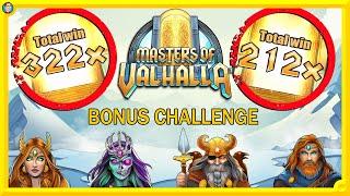 9 STAKES, 10 BONUSES!! Masters of Valhalla - Stake Challenge!