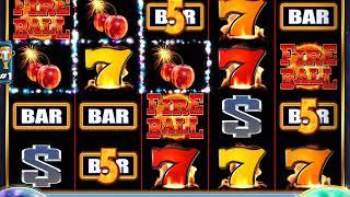 FIREBALL Video Slot Casino Game with a "HUGE WIN" FREE SPIN BONUS