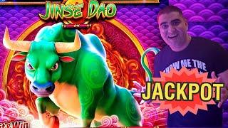 Jinse Dao Ox Slot Machine HANDPAY JACKPOT - $25 Max Bet | Live Slot Play At Casino | SE-6 | EP-26