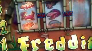 Freddie Flintstones fruit/Slot Machine Game...played by Scratchcard George