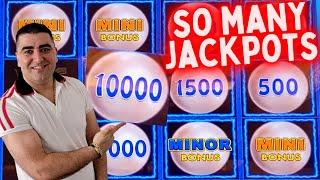 WOW So Many JACKPOTS & BONUSES On High Limit Slots With HUGE BETS