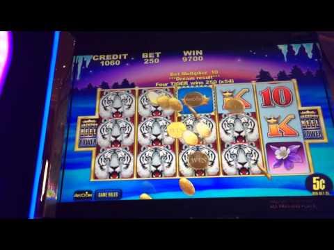 White tiger $12.50 bet huge line hit! high limit slots