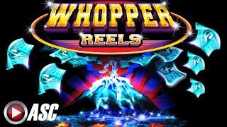 WHOPPER REELS - PURE PLATINUM | BIG WIN!! Slot Machine Bonus (Ainsworth)