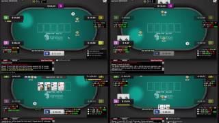 50NL Ignition Cash game 4-Tables No Limit Holdem Poker