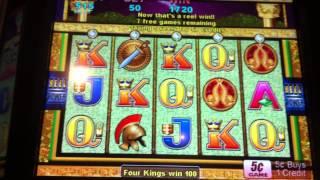 Slot Machine Bonus Pompeii  Plus Retrigger 25 free spins