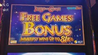 NEW Game !! Legend of Chang'E Slot Machine Bonuses !! First Attempt