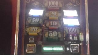 High Limit Top Dollar Double. Slot Machine Bonus.