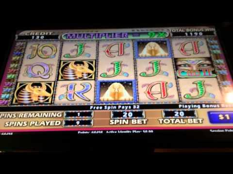 Cleopatra 2 HAND PAY jackpot high limit $20 bet
