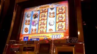 Zeus a WMS game slot machine bonus win at Mt. Airy poconos