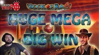MUST SEE!!! HUGE MEGA BIG WIN on Book of Ra Deluxe 6 - Novomatic Slot - 4€ BET!