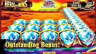(Big Win!) Bonus on Hards of Wins by Konami at Barona Casino & Resort