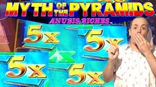 ⋆ Slots ⋆BIG WIN⋆ Slots ⋆ Myth of the Pyramids Anubis Riches FREE SPINS!⋆ Slots ⋆ (MULTIPLIERS EVERYWHERE)