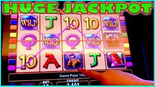 OMG LOOK AT THOSE WILDS! HUGE JACKPOT HIGH LIMIT SLOT MACHINE