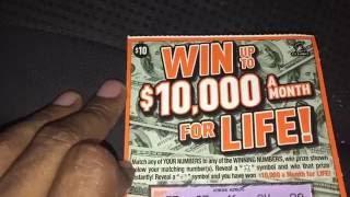 Connecticut Lottery tickets Run the Table and win for life winners