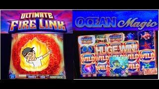 Ultimate Fire Link, Olvera Street and Ocean Magic slot •️•‍•️