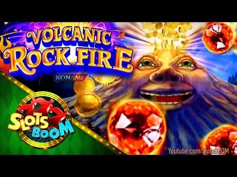 Volcanic Rock Fire Bonus !!! 1c Konami Video Slots