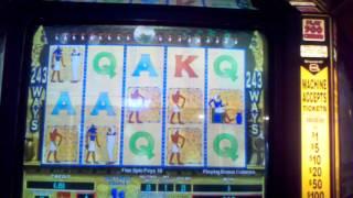 RARE Pharaohs Gold Machine, not fortune. Slot machine free spins