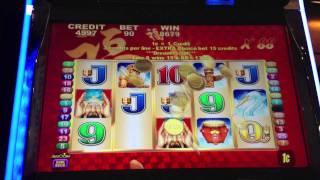 Aristocrat - Lucky 88 Slot - Line Hit - SugarHouse Casino - Philadelphia, PA