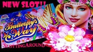 New Slot! Butterfly's Way First look & Bonus at San Manuel Casino