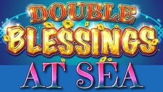 CRUISING and WINNING on DOUBLE BLESSINGS * Slots AT SEA * Carnival Cruise!