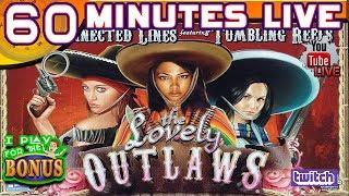• 60 MINUTES LIVE • LOVELY OUTLAWS • SURPRISE!