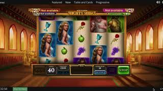 Age of the Gods: Mighty Midas Slot by Playtech