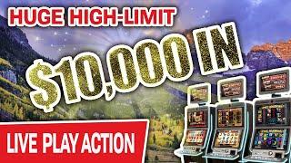 ★ Slots ★ $10,000 High-Limit HUGE Live Stream ★ Slots ★ Slot Play in Colorado - The Big Jackpot DOMI