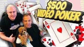 •️ $500 Video Poker •️ The HIGHEST STAKES on YouTube •Poker, Keno & Slot WIN$ •| The Big Jackpot