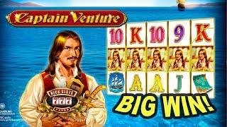 BIG WIN on Captain Venture Slot - £2 Bet