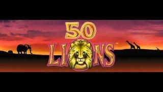 50 Lions - Aristocrat Super Free Game Bonus Win