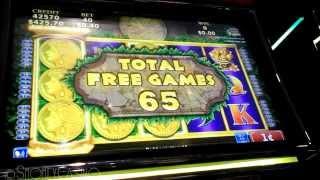 FORTUNE'S ABLAZE Slot Machine Bonus Round Konami