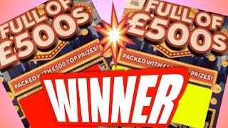 SHOCK Winner What a Scratchcard game Its a Humdinger..